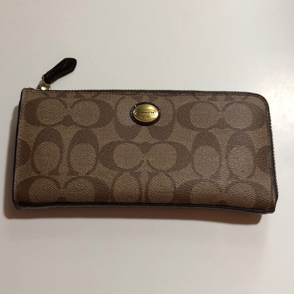 Gently used Coach wallet.